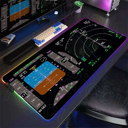 Tapis de souris xxl | Cockpit Aviation