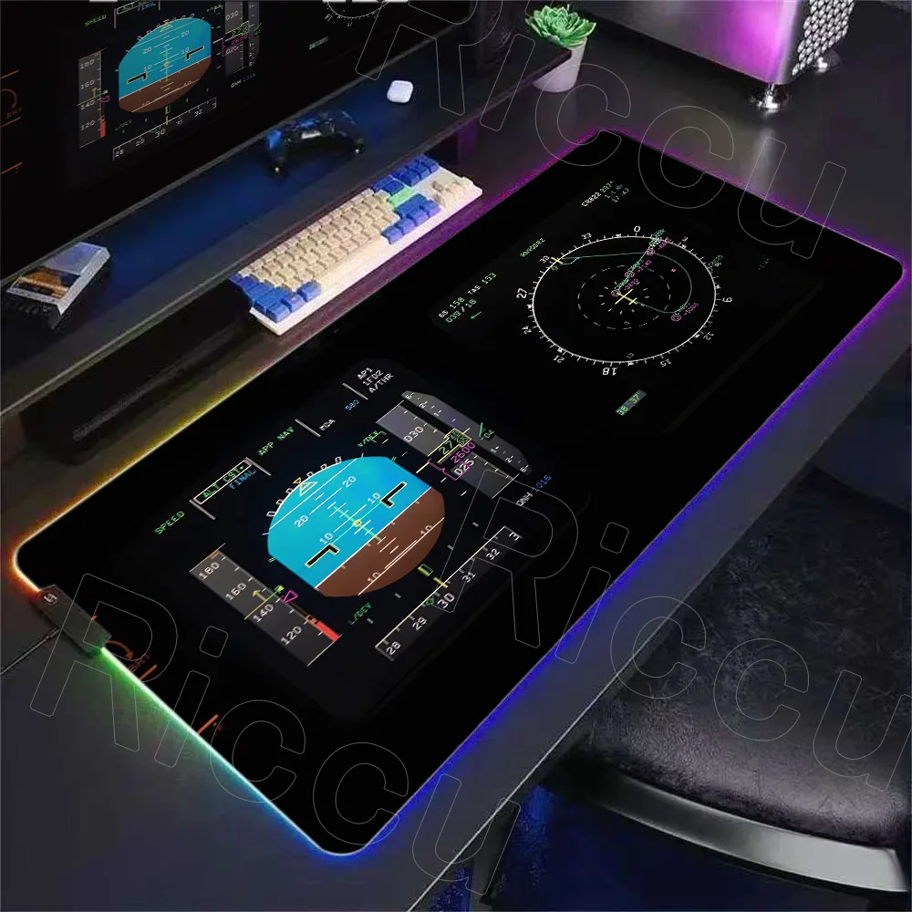 Tapis de souris xxl | Cockpit Aviation