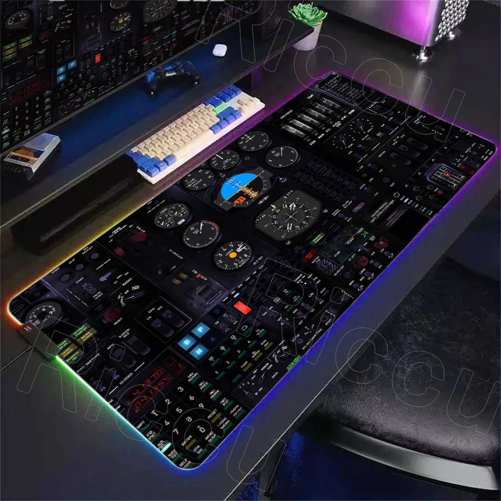 Tapis de souris xxl | Cockpit Aviation