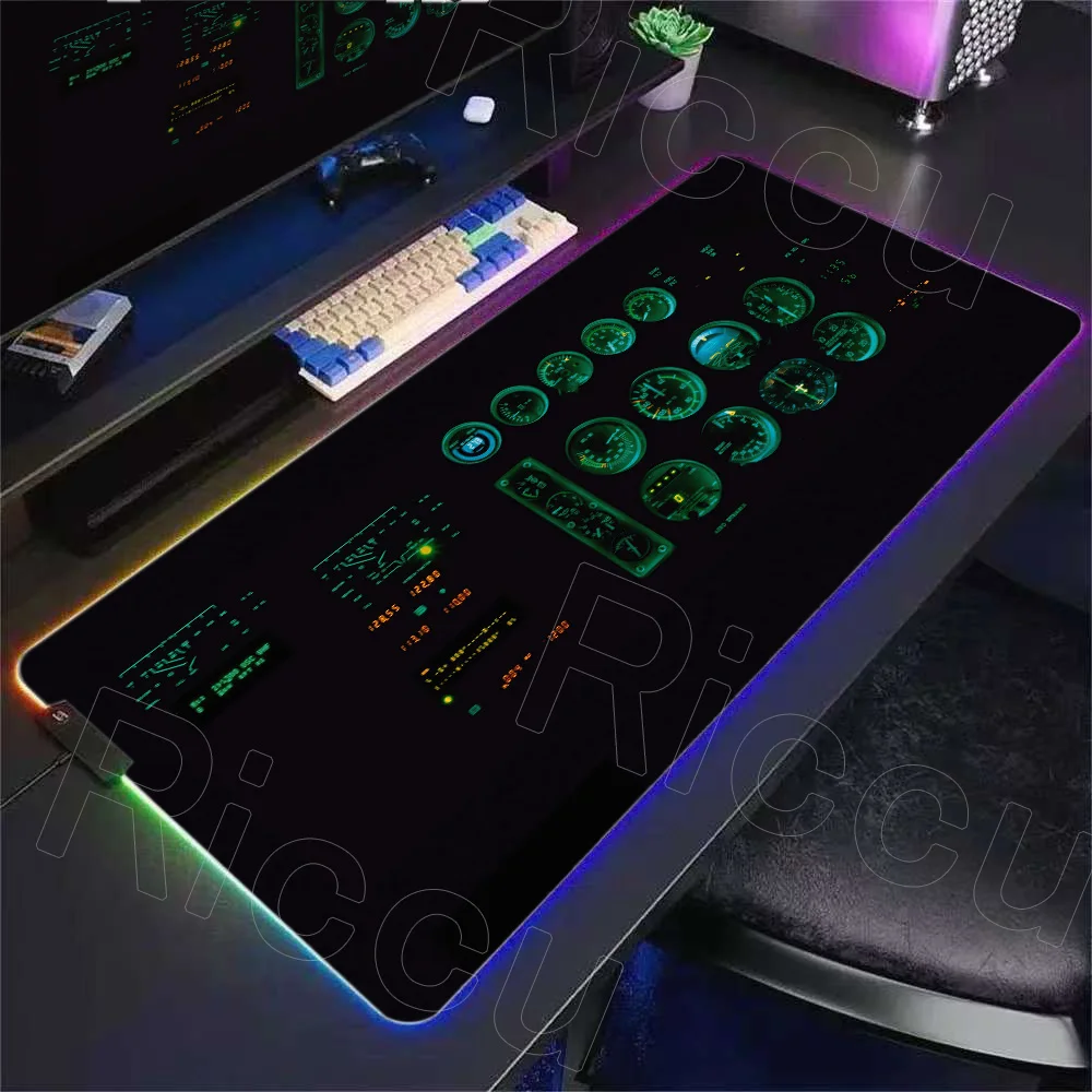Tapis de souris xxl | Cockpit Aviation