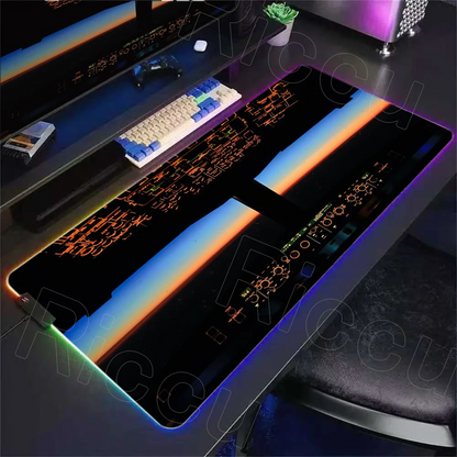 Tapis de souris xxl | Cockpit Aviation