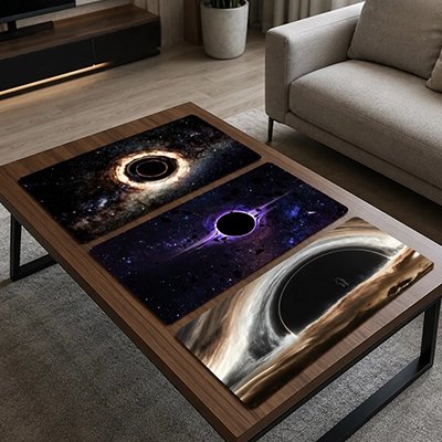 Sous main bureau 3 planètes