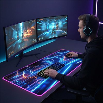 Tapis de souris gamer 